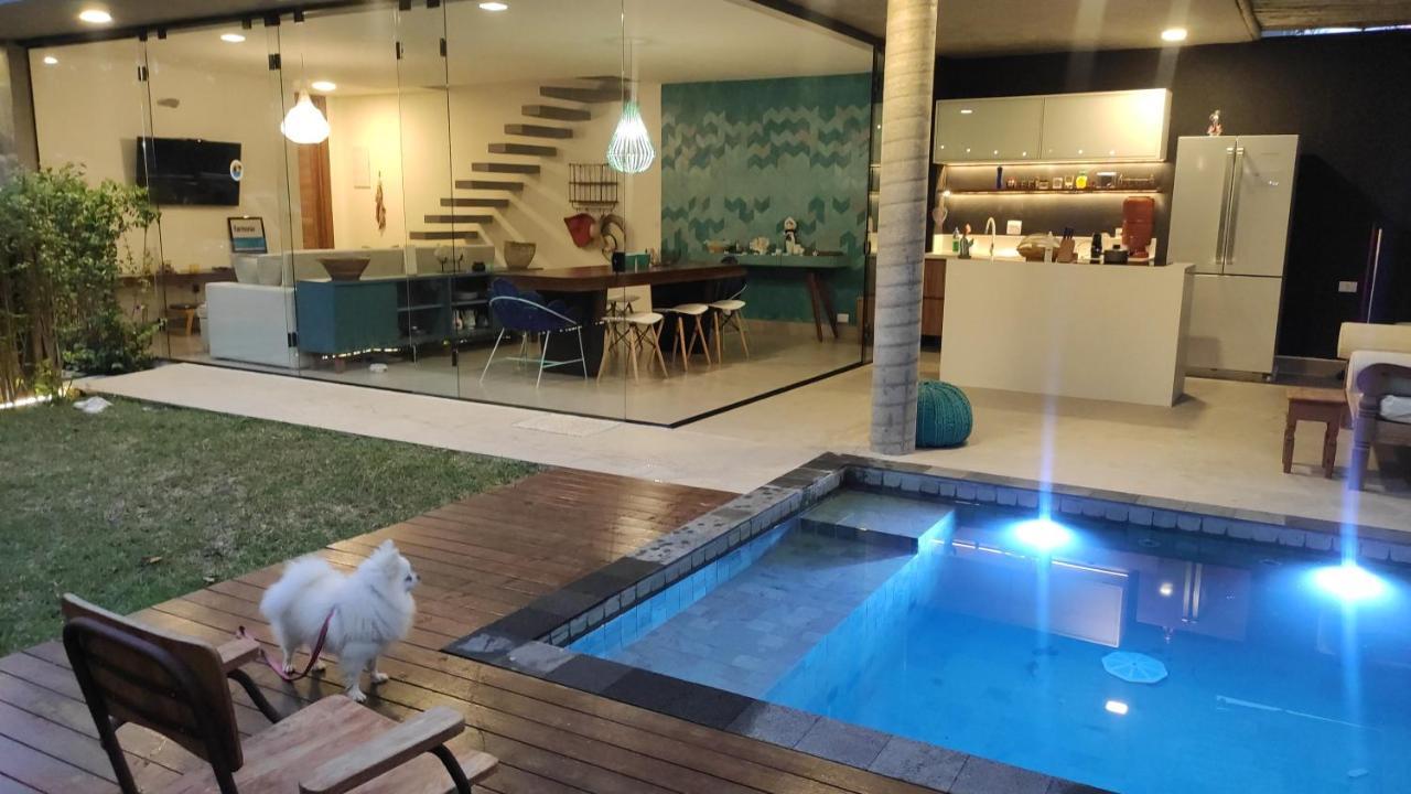 Casa Completa Com Piscina Em Frente A Praia Em Maresias Villa Sao Sebastiao  Exteriör bild