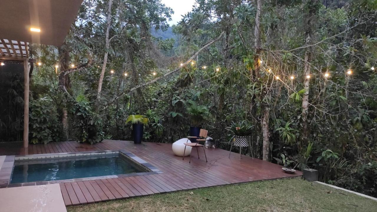 Casa Completa Com Piscina Em Frente A Praia Em Maresias Villa Sao Sebastiao  Exteriör bild